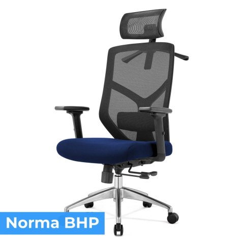 Fotel biurowy ergonomiczny Rosa granatowy ANGEL ANGEL Fotel biurowy ergonomiczny Rosa granatowy ANGEL ANGEL