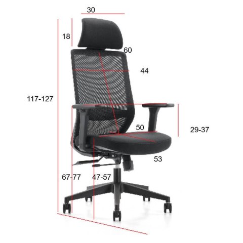 Fotel ergonomiczny ANGEL biurowy obrotowy Perun ANGEL Fotel ergonomiczny ANGEL biurowy obrotowy Perun ANGEL