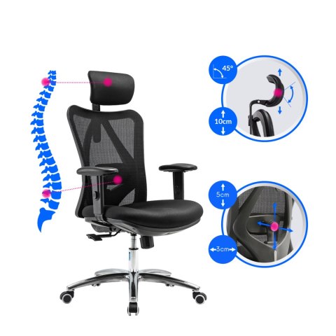 Fotel ergonomiczny ANGEL biurowy obrotowy eurOpa ANGEL Fotel ergonomiczny ANGEL biurowy obrotowy eurOpa ANGEL