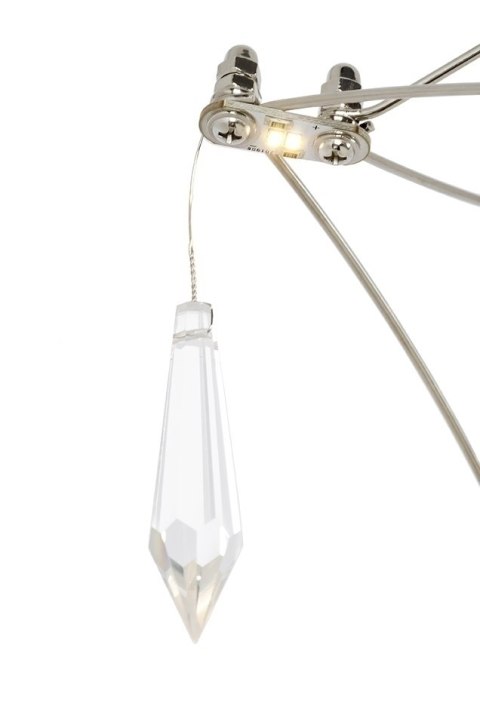 MOOSEE lampa wisząca CONSTELATION 77 - LED, stal szczotkowana MOOSEE lampa wisząca CONSTELATION 77 - LED, stal szczotkowana