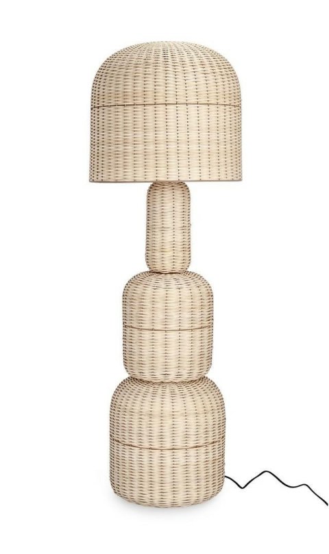BIZZOTTO lampa podłogowa SIKKIM beżowa BIZZOTTO lampa podłogowa SIKKIM beżowa