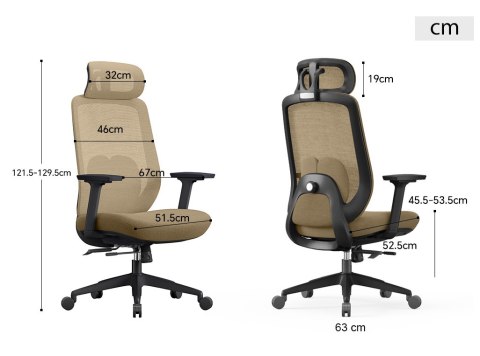 Fotel biurowy ergonomiczny ANGEL runO ANGEL Fotel biurowy ergonomiczny ANGEL runO ANGEL