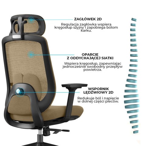 Fotel biurowy ergonomiczny ANGEL runO ANGEL Fotel biurowy ergonomiczny ANGEL runO ANGEL