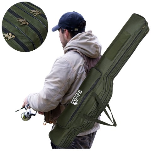 Pokrowiec na wędki 140cm Gold Fisher Pokrowiec na wędki 140cm Gold Fisher