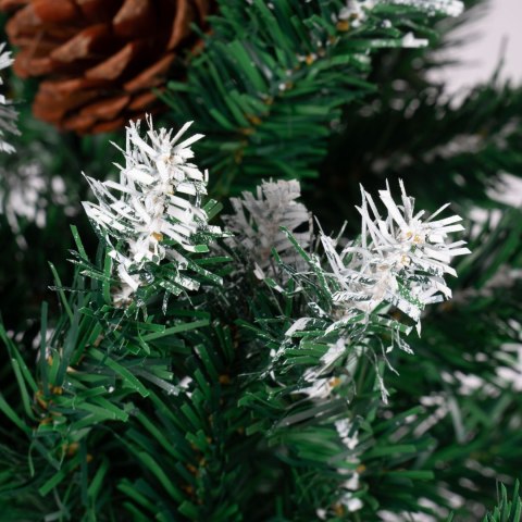 Choinka Bożonarodzeniowa NATALE z szyszkami 220 cm