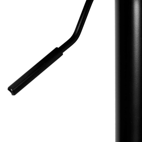 Krzesło barowe GRAPPO VELVET czarne