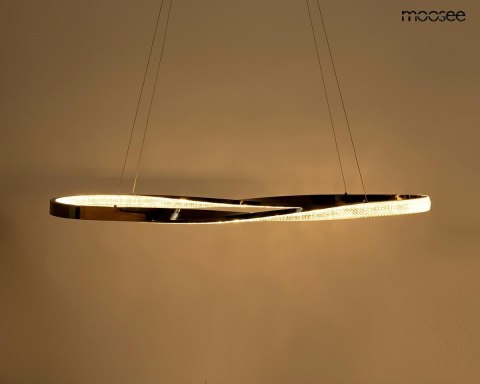MOOSEE lampa wisząca ANILLO 120 czarna