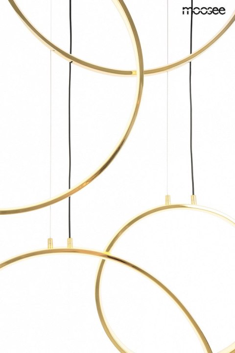 MOOSEE lampa wisząca CIRCULO SIX złota