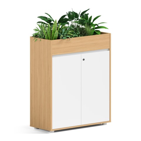 Angel Kwietnik biurowy z szafką Loft Work Light 80cm ANGEL