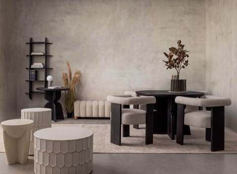 BIZZOTTO stolik kawowy CAESAR 40,5 biały BIZZOTTO stolik kawowy CAESAR 40,5 biały