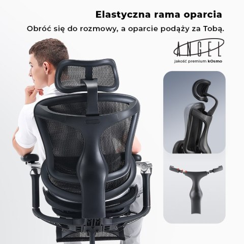 Fotel ergonomiczny ANGEL biurowy kosmO ANGEL