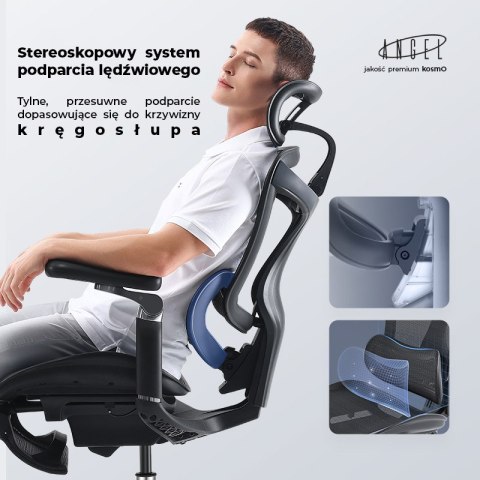 Fotel ergonomiczny ANGEL biurowy kosmO ANGEL