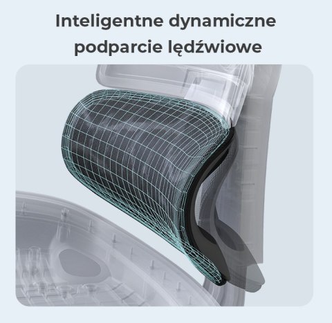 Fotel ergonomiczny ANGEL biurowy obrotowy Dakota 2.0 Grafitowy ANGEL
