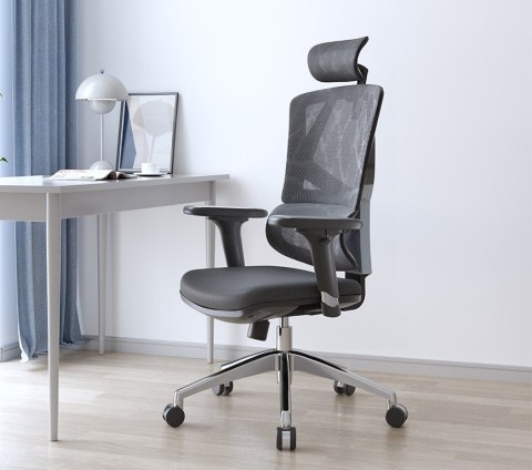 Fotel ergonomiczny ANGEL biurowy obrotowy Dakota 2.0 Grafitowy ANGEL
