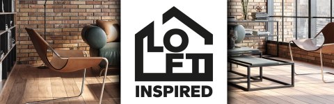 Hoker krzesło barowe metalowe okrągły FLINT RUSTIC loft