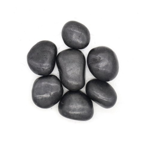 Kamień dekoracyjny ogrodowy 3-5 cm 1000 kg czarny