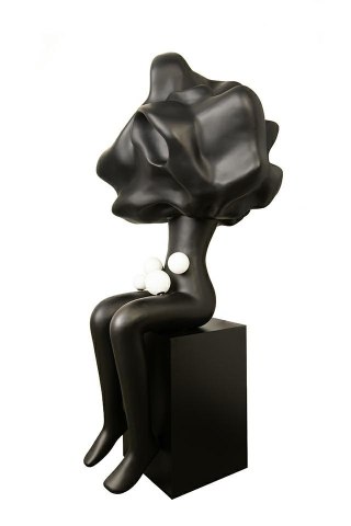 MOOSEE lampa podłogowa HUMAN IN THE CLOUDS czarna