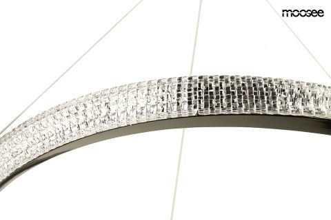 MOOSEE lampa wisząca ANILLO 80 czarna