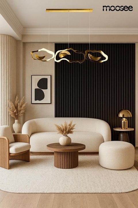 MOOSEE lampa wisząca CHAIN złota