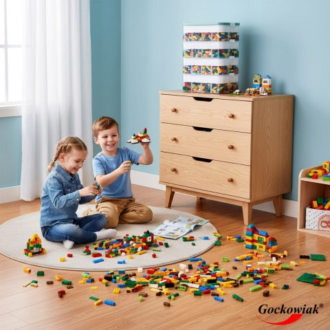 Pudełko na zabawki klocki LEGOS