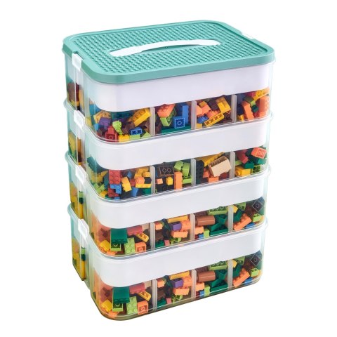 Pudełko na zabawki klocki LEGOS