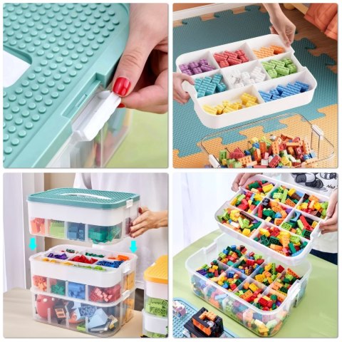 Pudełko na zabawki klocki LEGOS