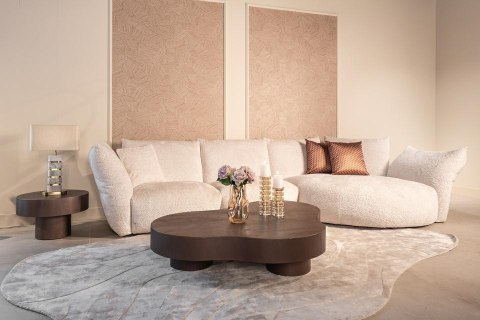 RICHMOND zestaw stolików kawowych BOGOR brązowy