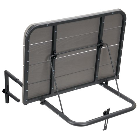 Stolik balkonowy składany ARETTO szary