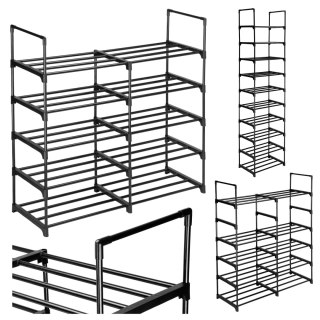 Szafka na buty regał ARON stojak półka wysoka wąska duża modułowa 10 poziomów