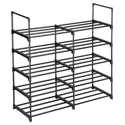 Szafka na buty regał ARON stojak półka wysoka wąska duża modułowa 10 poziomów