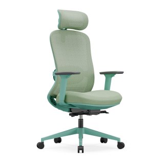 Fotel biurowy ergonomiczny ANGEL fizjO miętowy z funkcją masażu ANGEL