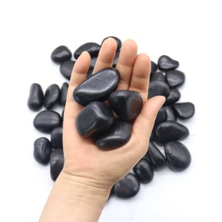 Kamień OTOCZAK 2-3 cm 200 kg polerowany czarny