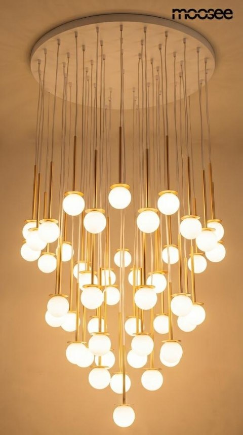 MOOSEE lampa wisząca CANNON DISC 50 złota