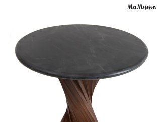 MaMaison stolik TANGO 45 marmur / drewno mango