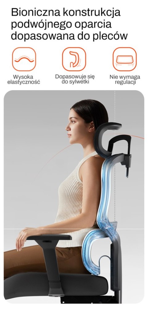 Fotel biurowy ergonomiczny ANGEL kreOn ANGEL