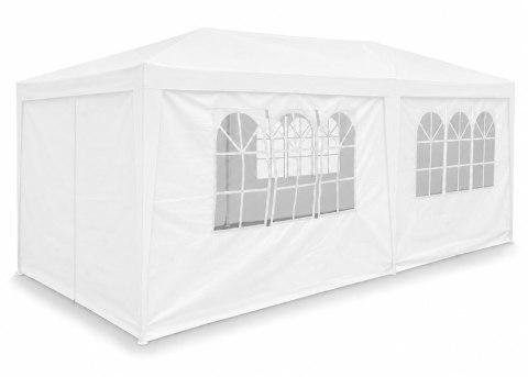 Pawilon ogrodowy z oknami TENO 3x6 m biały