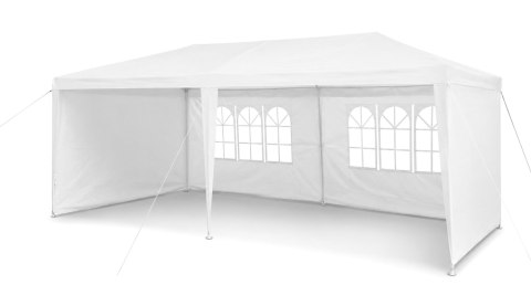 Pawilon ogrodowy z oknami TENO 3x6 m biały