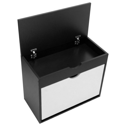 Szafka na buty HEDOR BLACK/WHITE