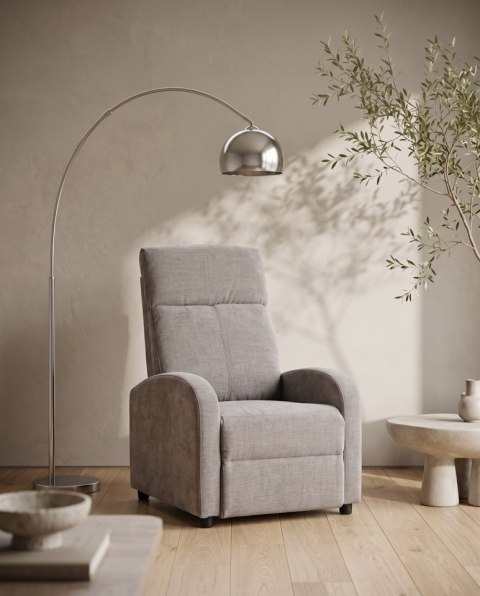 Fotel RELAX PREMIUM jasny szary