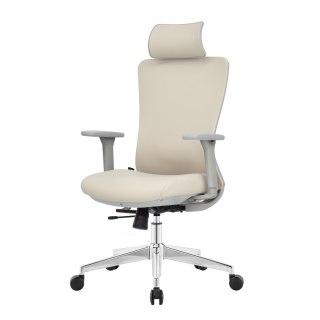 Fotel biurowy ergonomiczny ANGEL GelatO Szary ANGEL