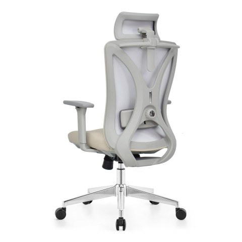 Fotel biurowy ergonomiczny ANGEL GelatO Szary ANGEL