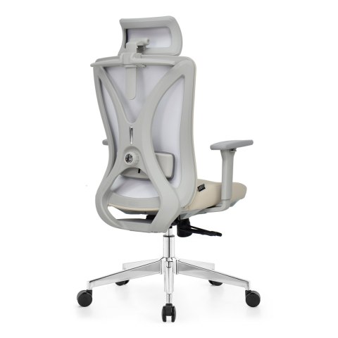 Fotel biurowy ergonomiczny ANGEL GelatO Szary ANGEL