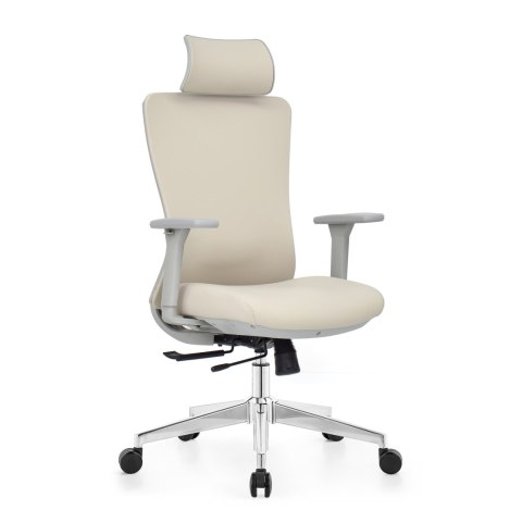 Fotel biurowy ergonomiczny ANGEL GelatO Szary ANGEL