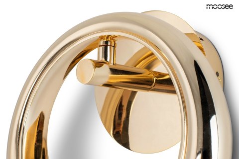MOOSEE zestaw 2 lamp ściennych HELIOS złoty