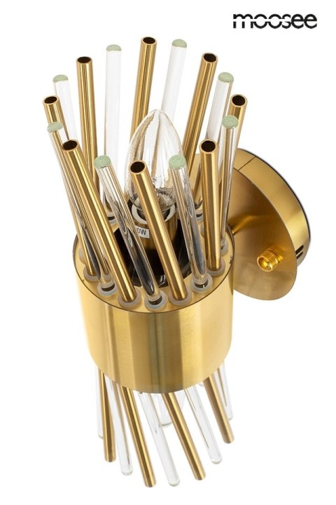 MOOSEE zestaw 2 lamp ściennych LORENZO złoty