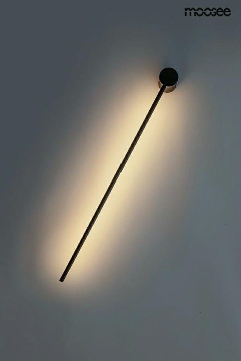 MOOSEE zestaw 2 lamp ściennych OMBRE 60 czarny