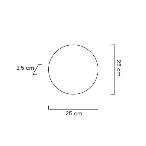 MOOSEE zestaw 2 lamp ściennych SHADOW SUN 25 złoty