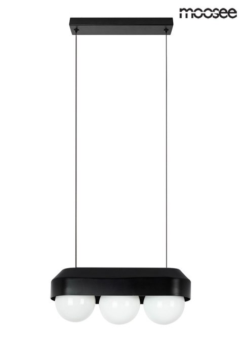 MOOSEE zestaw 2 lamp wiszących DROPS 3 czarny