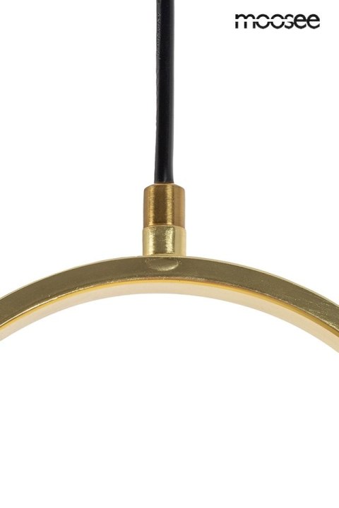 MOOSEE zestaw 2 lamp wiszących SPINNER 19 złoty
