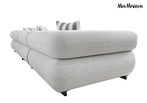 MaMaison sofa ogrodowa ALEXANDER szara (poduszki i pokrowiec w zestawie)